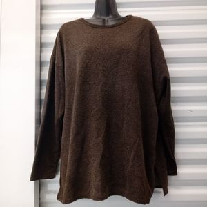 Metro 212 Soft Tunic Top Sweater Size Large